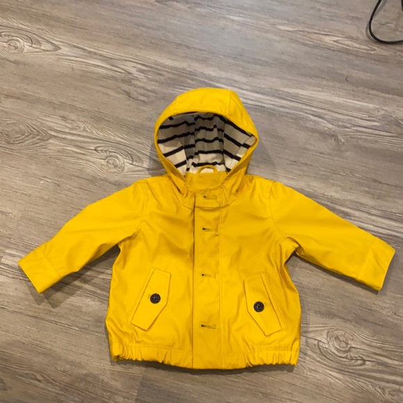 Baby Gap Yellow Rain Jacket 